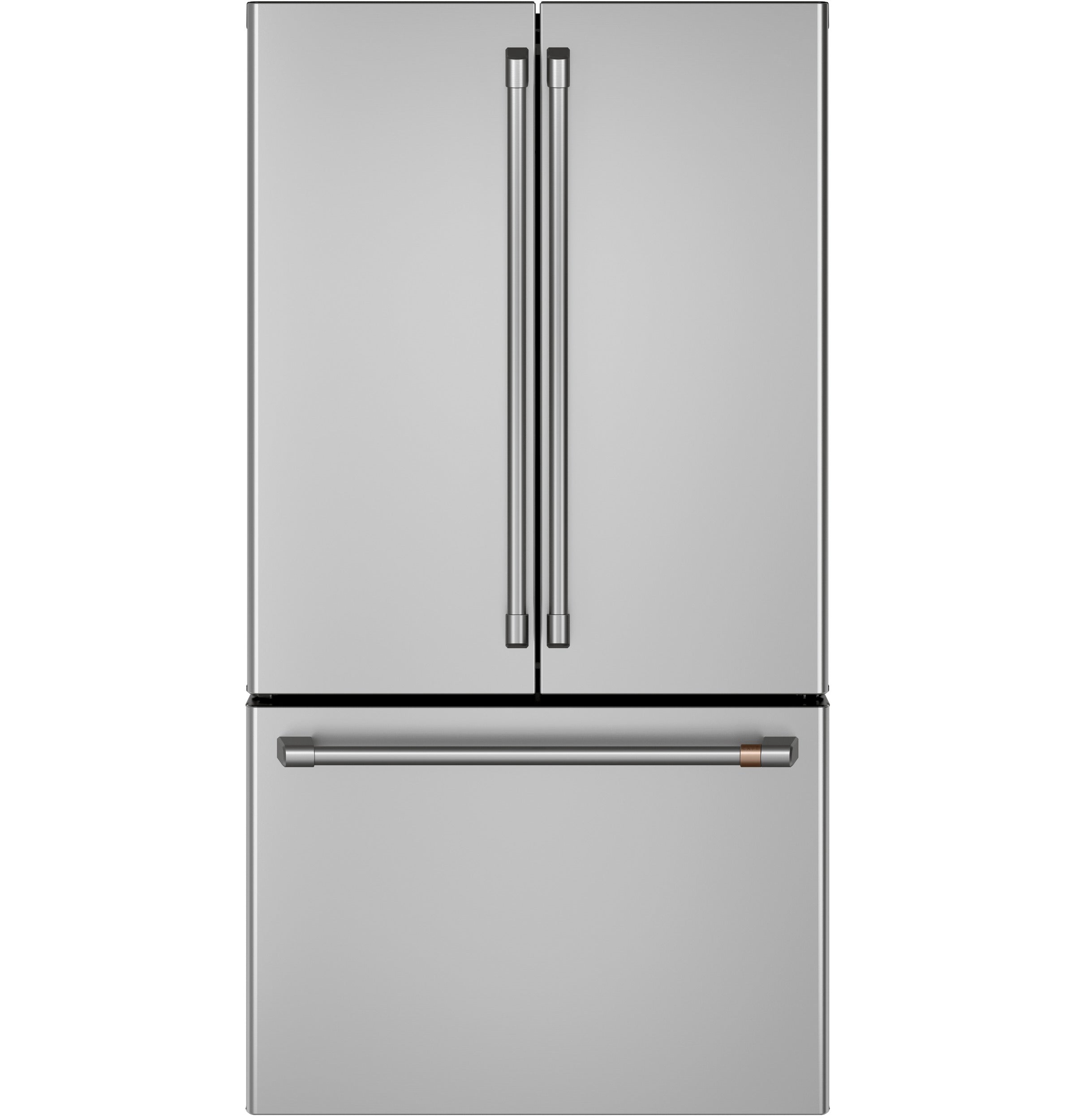 Stainless Steel 36-Inch Counter Depth French Door Refrigerator - 23.1 Cu. Ft. Capacity (Model CWE23SP2MS1) - Perfect for Modern Kitchens & Open-Concept Living Spaces