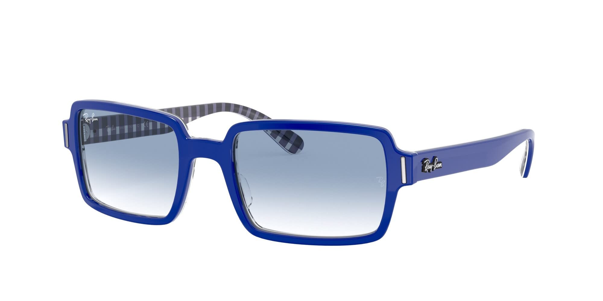 Ray-Ban RB2189 Benji Rectangular Polarized Sunglasses for Men & Women - UV Protection, Classic Style for Driving, Beach & Outdoor Activities