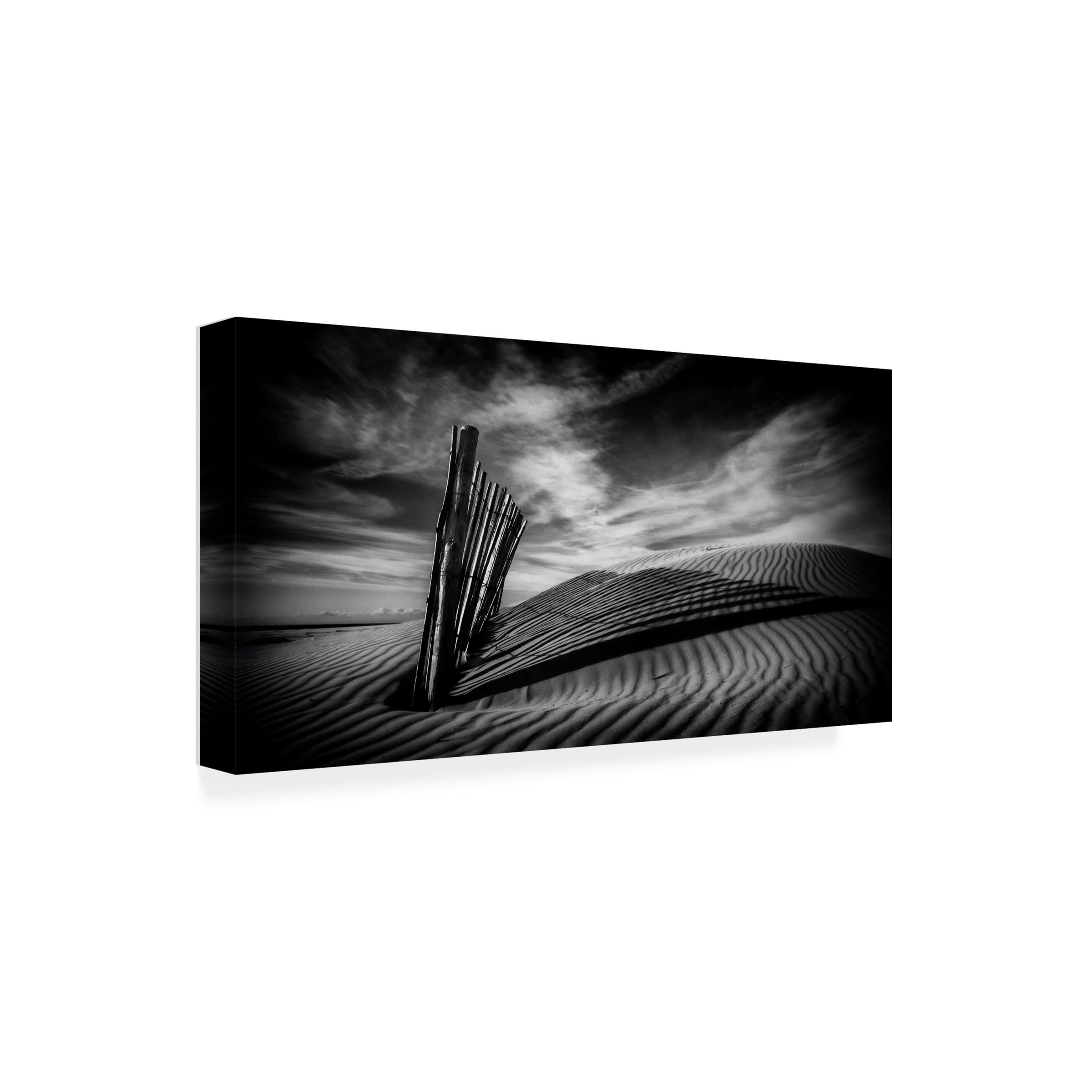 Trademark Fine Art 'Ecartelac' Canvas Wall Art by Stephane Pecqueux - Modern Abstract Painting for Living Room, Bedroom & Office Decor