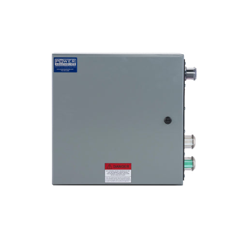 400A 120V Double Set Screw Camlock Connection Box - Female Neutral - Heavy Duty Power Distribution for Construction Sites & Outdoor Events