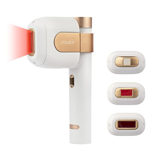 JOVS Venus Hpro IPL Hair Removal Device - Permanent Painless Hair Remover for Women & Men with 3 Filters & Ice Cooling Function - At-Home Hair Removal for Face, Bikini, Armpits, Legs & Arms - White | Smooth Skin for Summer, Travel & Special Occasions
