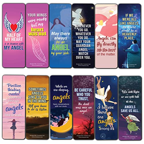 Angel Quotes Bookmarks (2-sets)