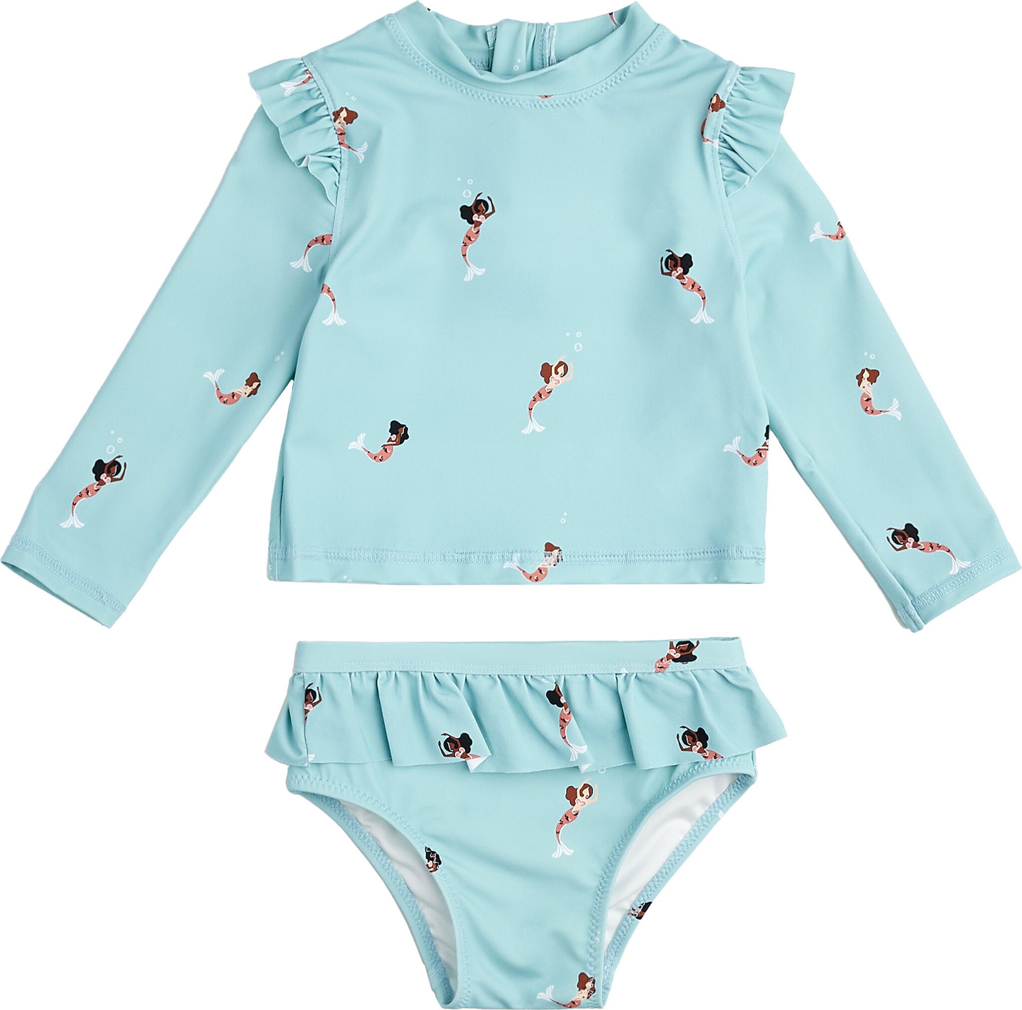 2-Piece Girls Rashguard Set for Swimming & Surfing - UV Protection Swimwear for Active Kids - Perfect for Beach, Pool & Water Sports