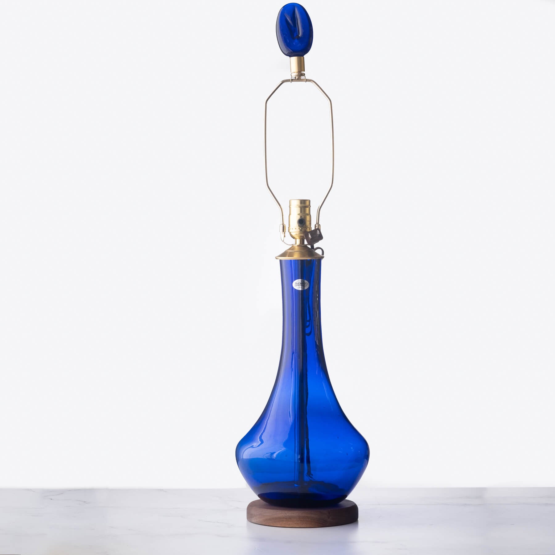 2425L Goose Lamp Cobalt - Elegant Decorative Table Light for Bedroom, Living Room & Office - Perfect Gift for Home Decor Lovers