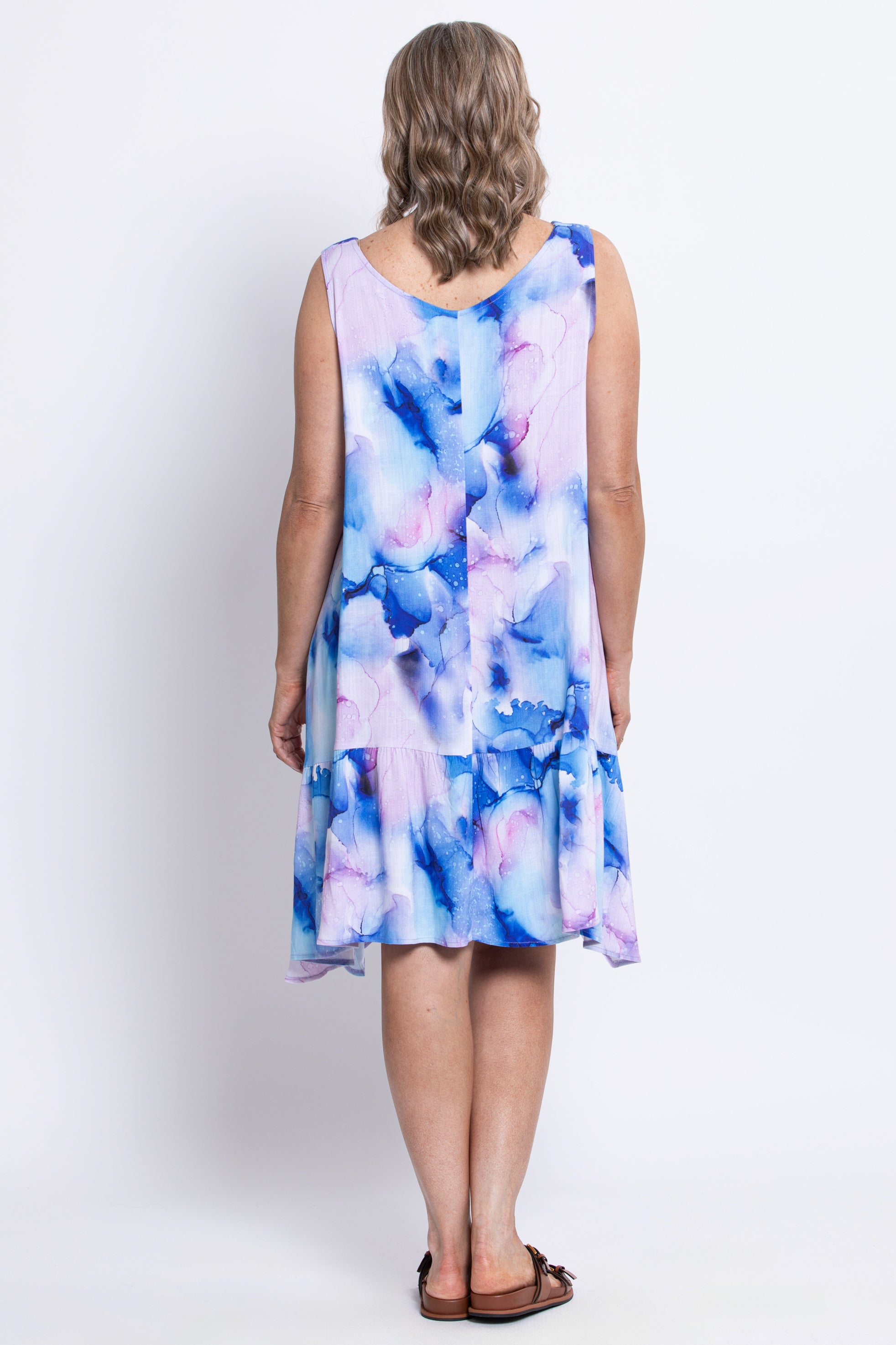 Gia Dress for Women - Salisbury Style Linen Bamboo Blend Summer Dress - Perfect for Beach Vacations, Brunch Dates, and Casual Outings