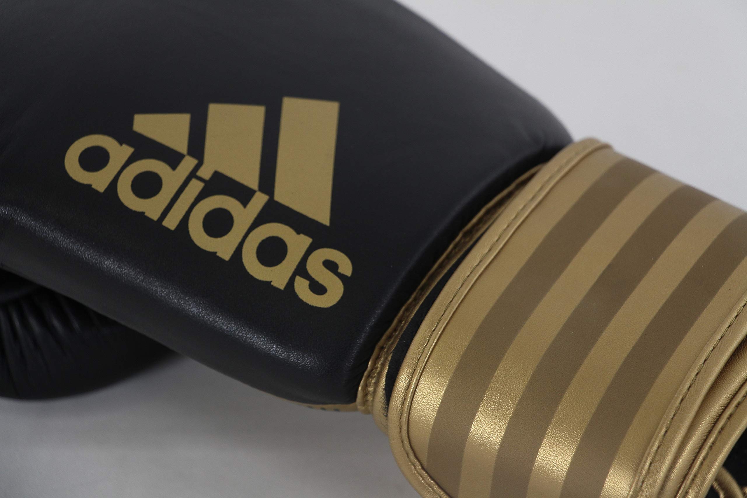 Adidas Hybrid 200 Leather Boxing & Kickboxing Gloves for Women & Men - Premium Training Gloves for MMA, Muay Thai, Sparring & Fitness Workouts