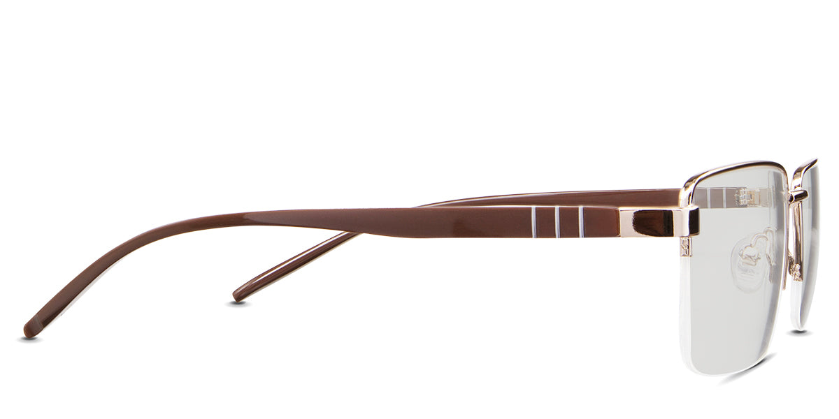 Elm Men's Prescription Tinted Glasses - Stylish & UV Protection for Driving, Reading & Outdoor Activities