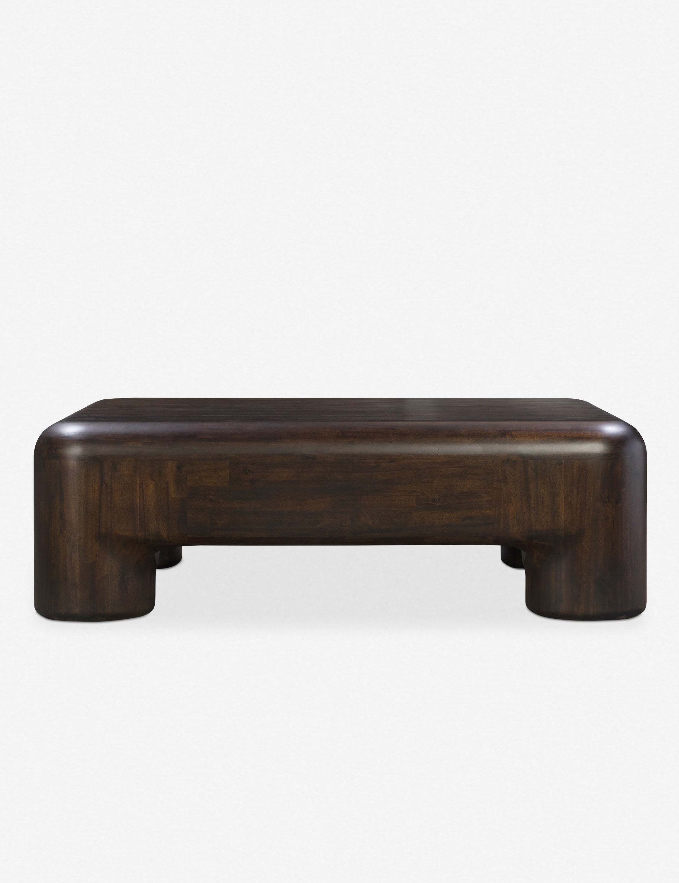 Modern Wooden Coffee Table - Mid Century Style Living Room Furniture for Small Spaces - Perfect for Home Decor, Living Room, Office & Lounge Areas