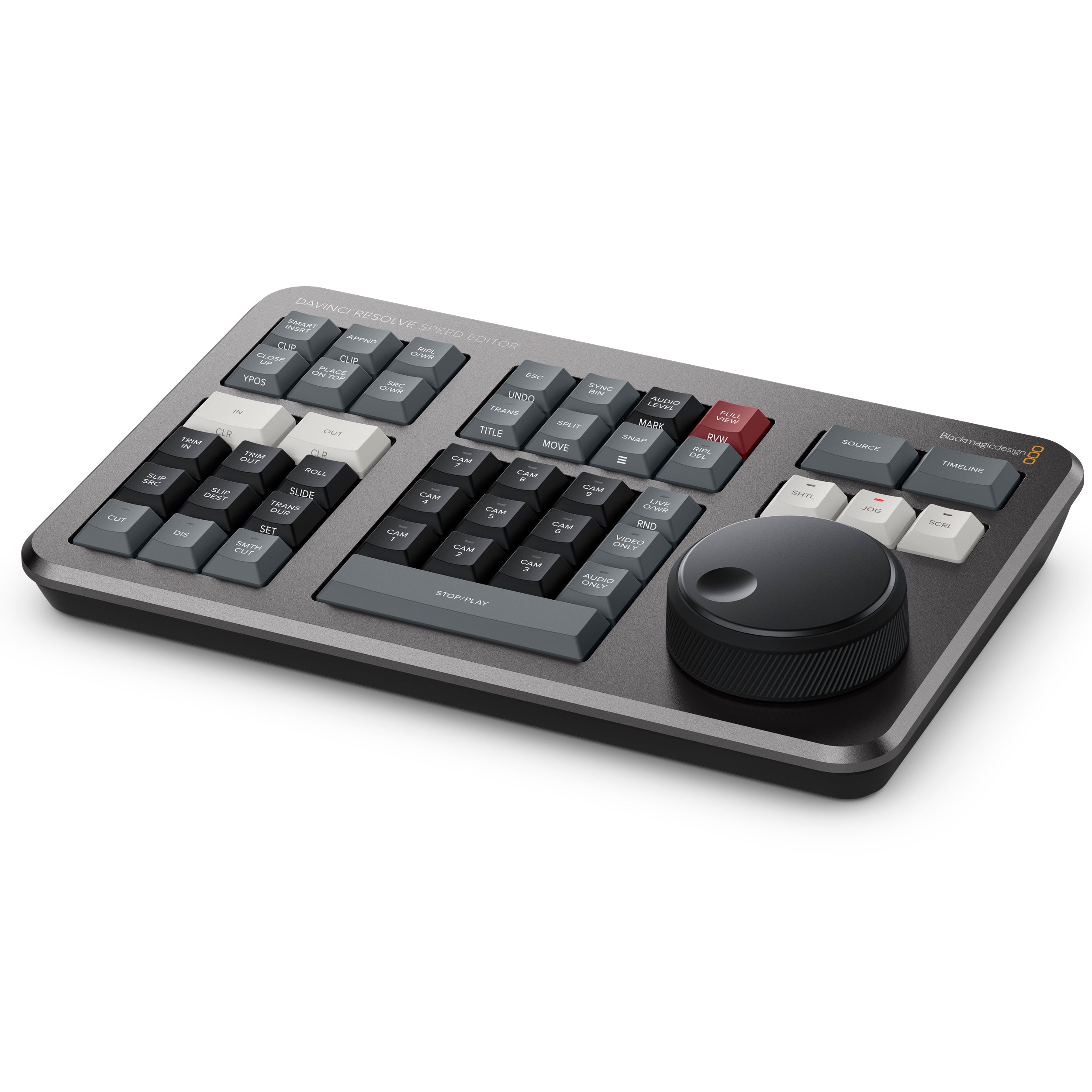 Blackmagic Design DaVinci Resolve Speed Editor - Professional Video Editing Keyboard for Faster Post-Production | Perfect for Filmmakers, YouTubers & Content Creators