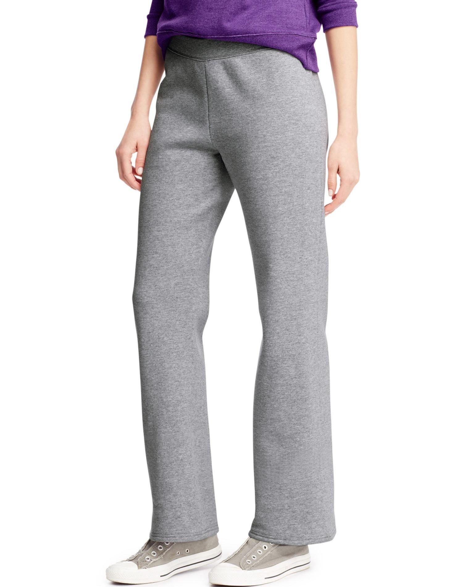 Hanes Women's Comfort Fit Sweatpants - Soft Fleece Lounge Pants for Relaxing at Home, Yoga & Running