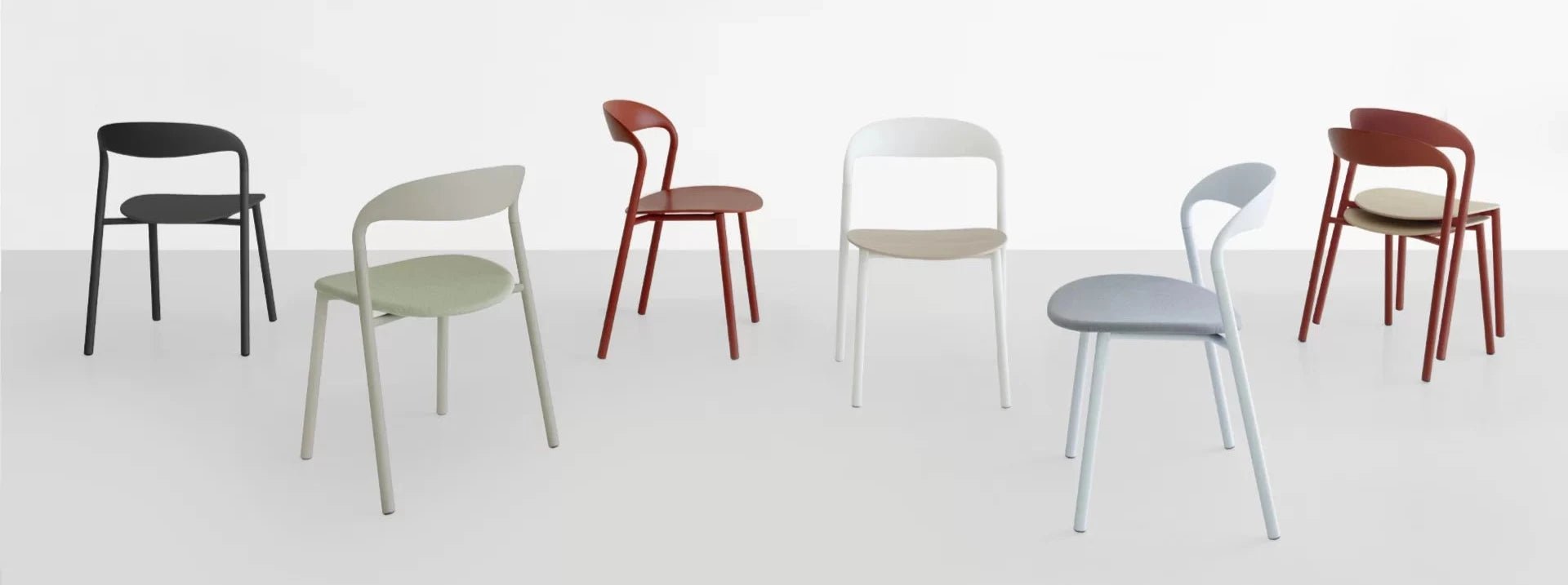Lapalma Hawi S420 Stackable Chair - Modern & Durable Design for Home, Office, and Restaurant Use