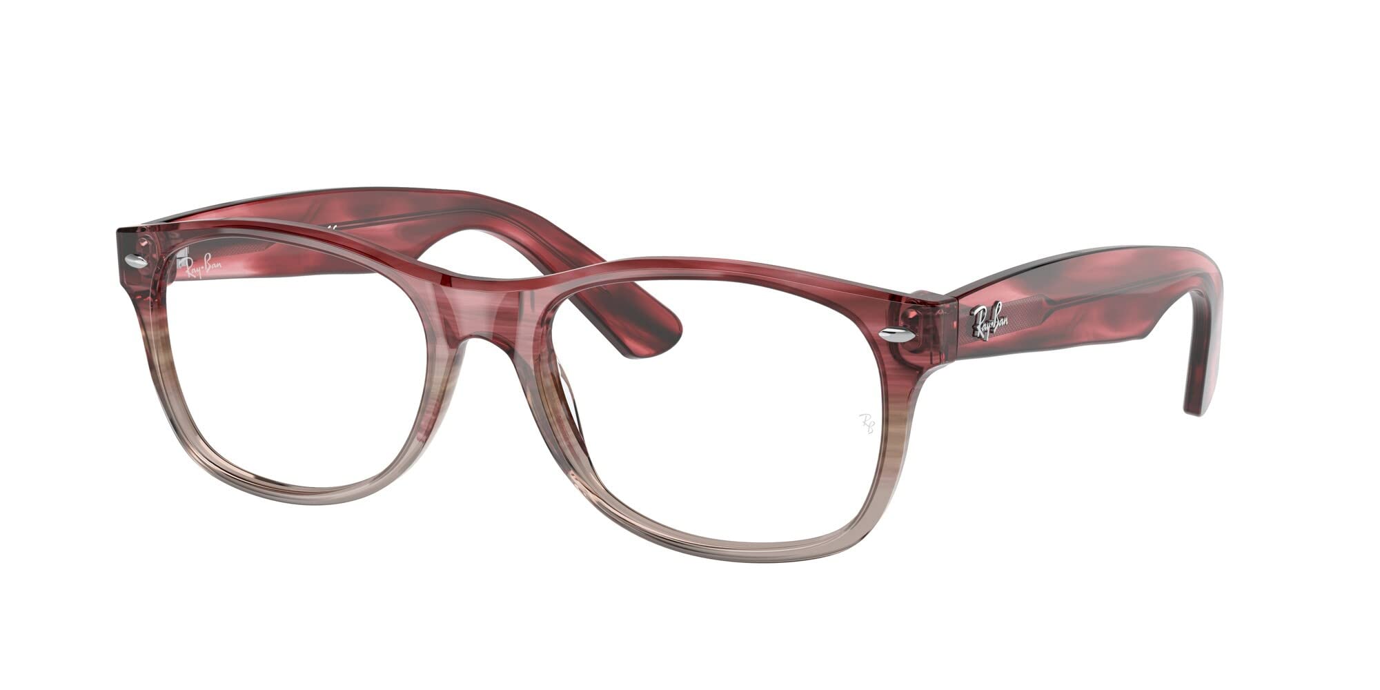 Ray-Ban RX5184F New Wayfarer Low Bridge Fit Square Prescription Glasses Frames for Men & Women – Perfect for Reading, Driving & Everyday Use
