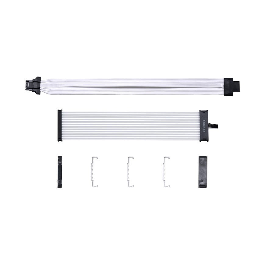 Lian Li Strimer Plus V2 12VHPWR RGB LED Extension Cable - 12 Addressable Light Strips for PC Gaming Rig & Custom Builds | Perfect for RTX 4090, 4080 GPU Power Connectors
