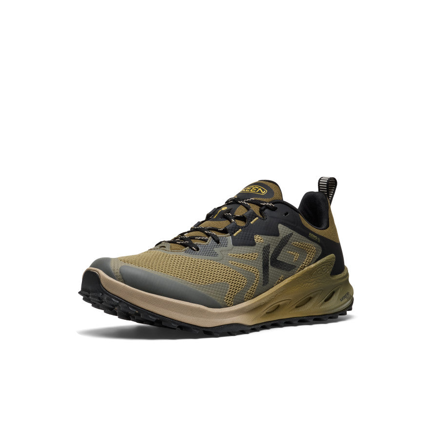 Men's Zionic NXT Waterproof Hiking Shoes - Lightweight Trail Running Shoes for Outdoor Adventures | Martini Olive/Lemon Curry | Perfect for Hiking, Camping & Mountain Climbing