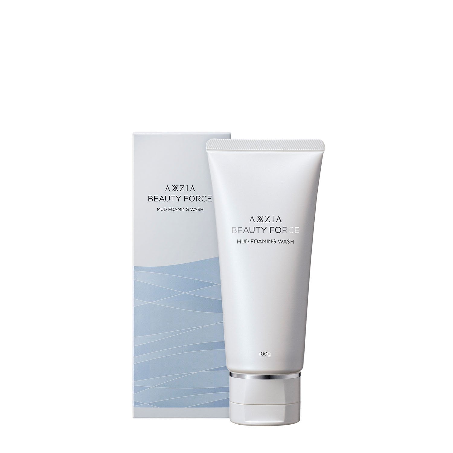 Axxzia Beauty Force Mud Foaming Wash Facial Cleanser 100g - Deep Pore Cleansing & Oil Control for Acne-Prone Skin | Daily Face Wash for Men & Women | Perfect for Morning & Night Skincare Routine