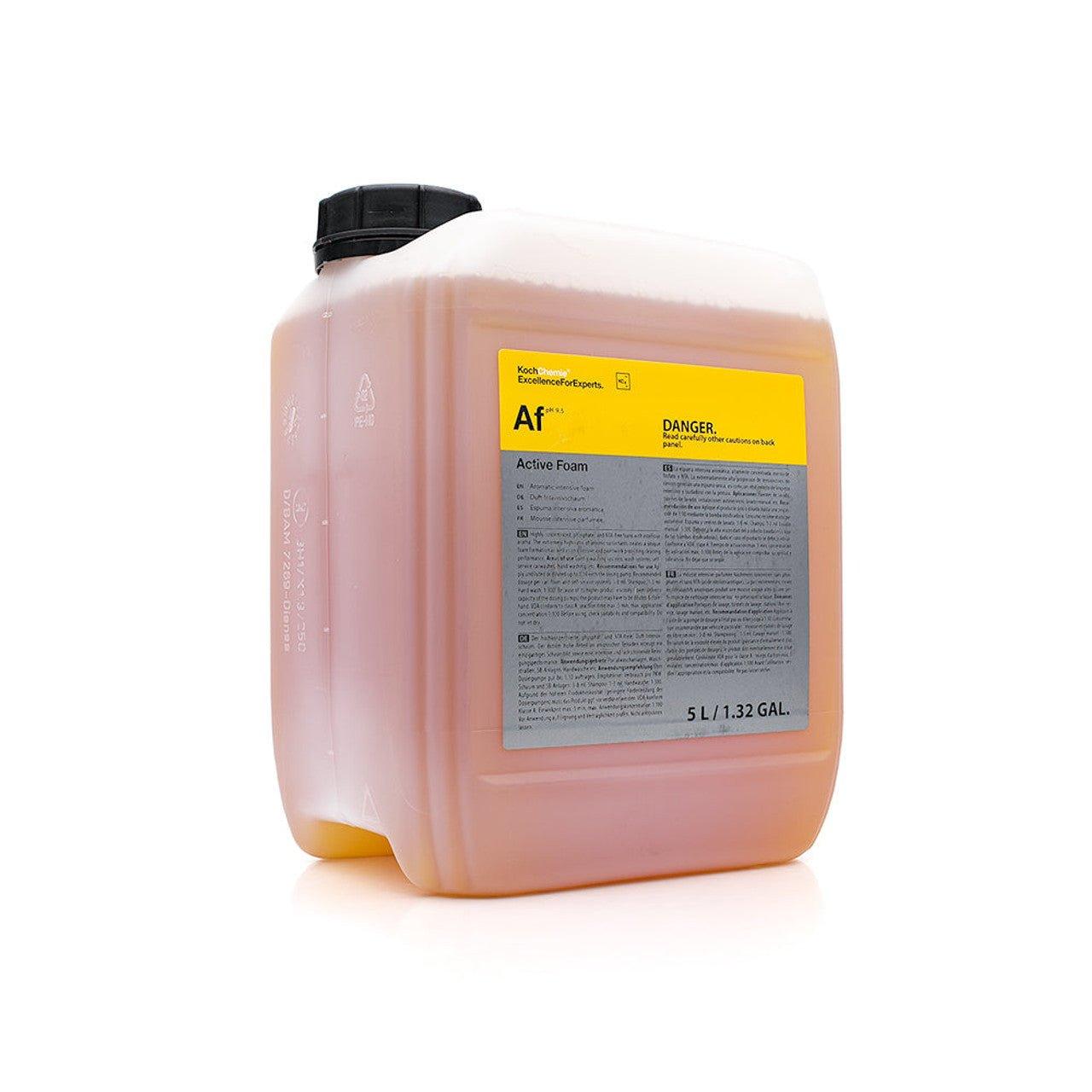 KOCH CHEMIE Active Foam High Performance Car Wash Soap - pH Neutral Auto Detailing Foam Cleaner for Cars, Trucks & Motorcycles - Perfect for Foam Cannon & Pressure Washer Use