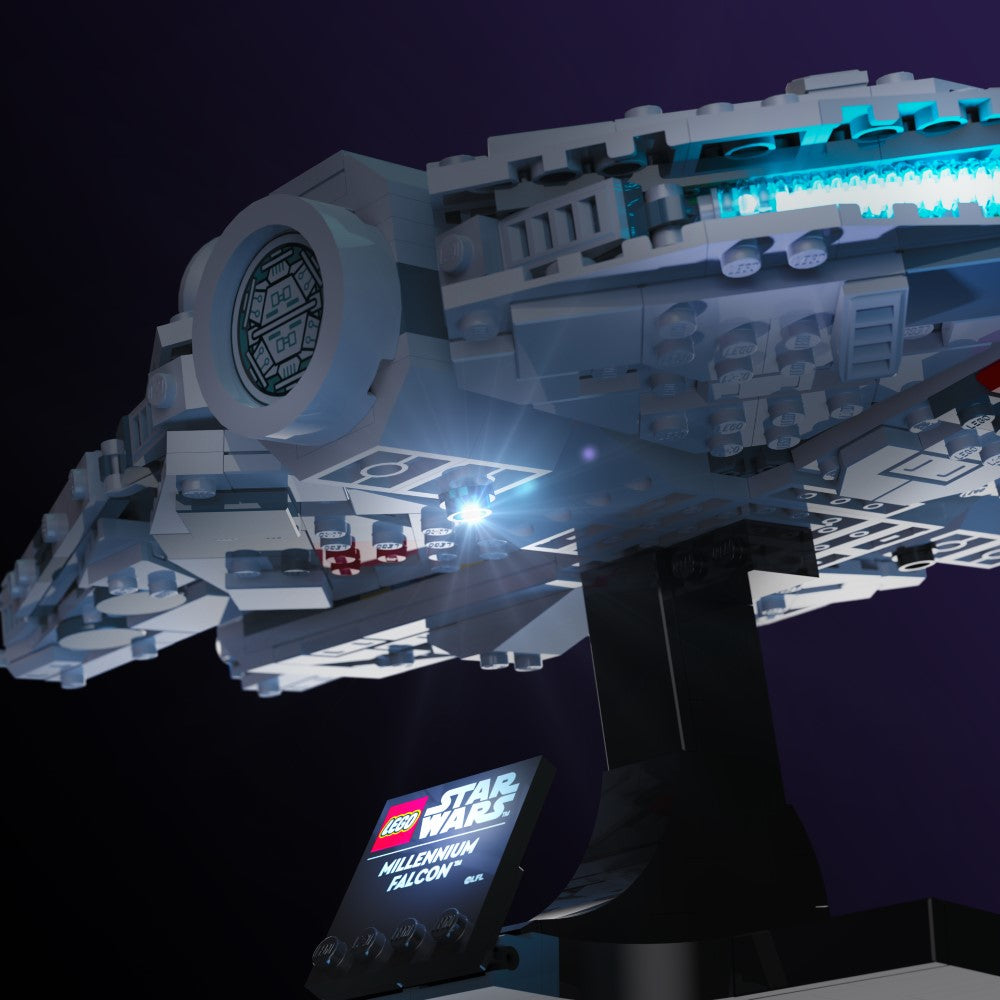 LEGO® Star Wars Millennium Falcon #75375 Light Kit - DIY Building Blocks Lighting Set for Ultimate Display - Perfect for Home Decor, Gifts & Collectors
