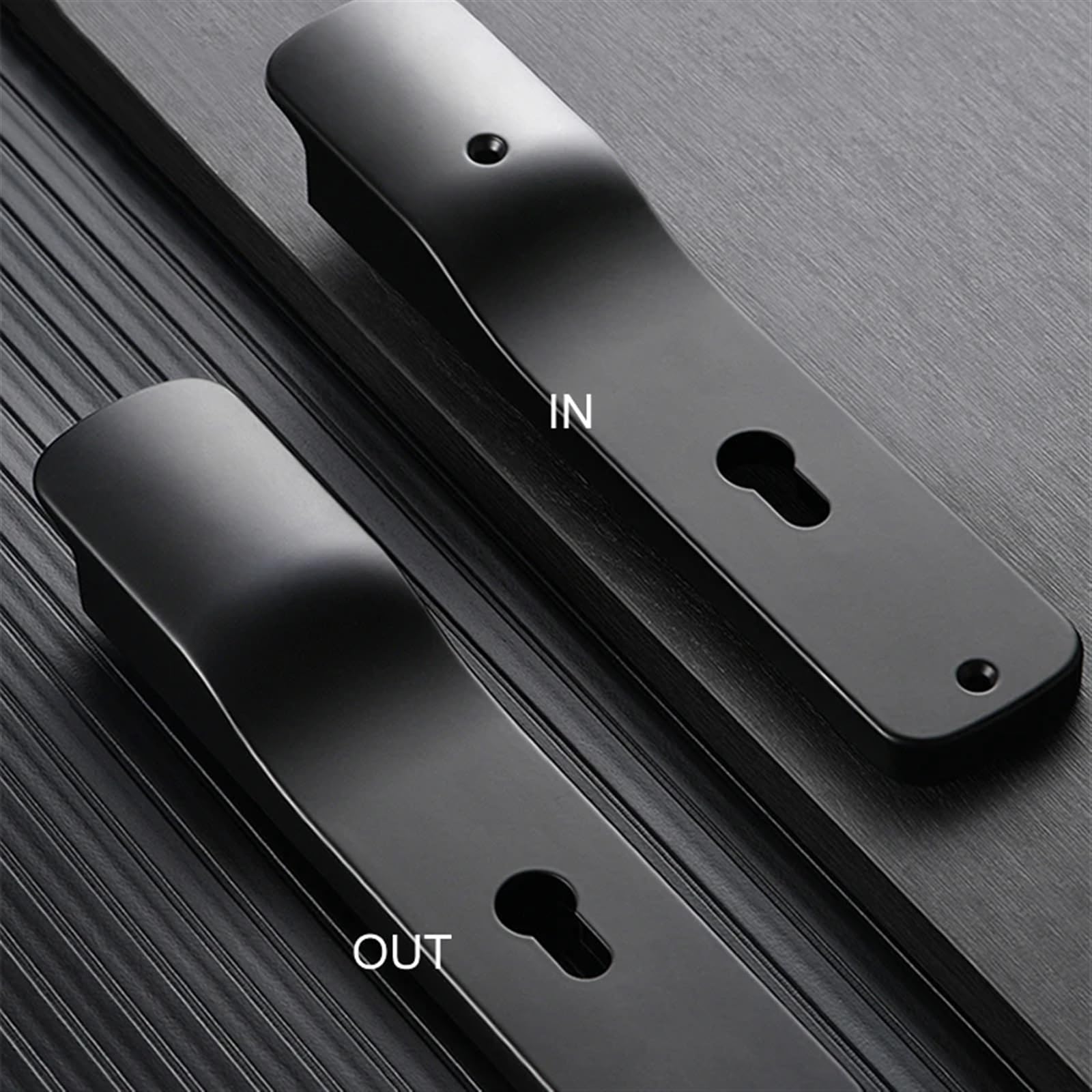 1Pcs Invisible Door Lock Without Handle - Silent & Secure Indoor Wooden Door Lock Body - Perfect for Bedrooms, Bathrooms & Home Security