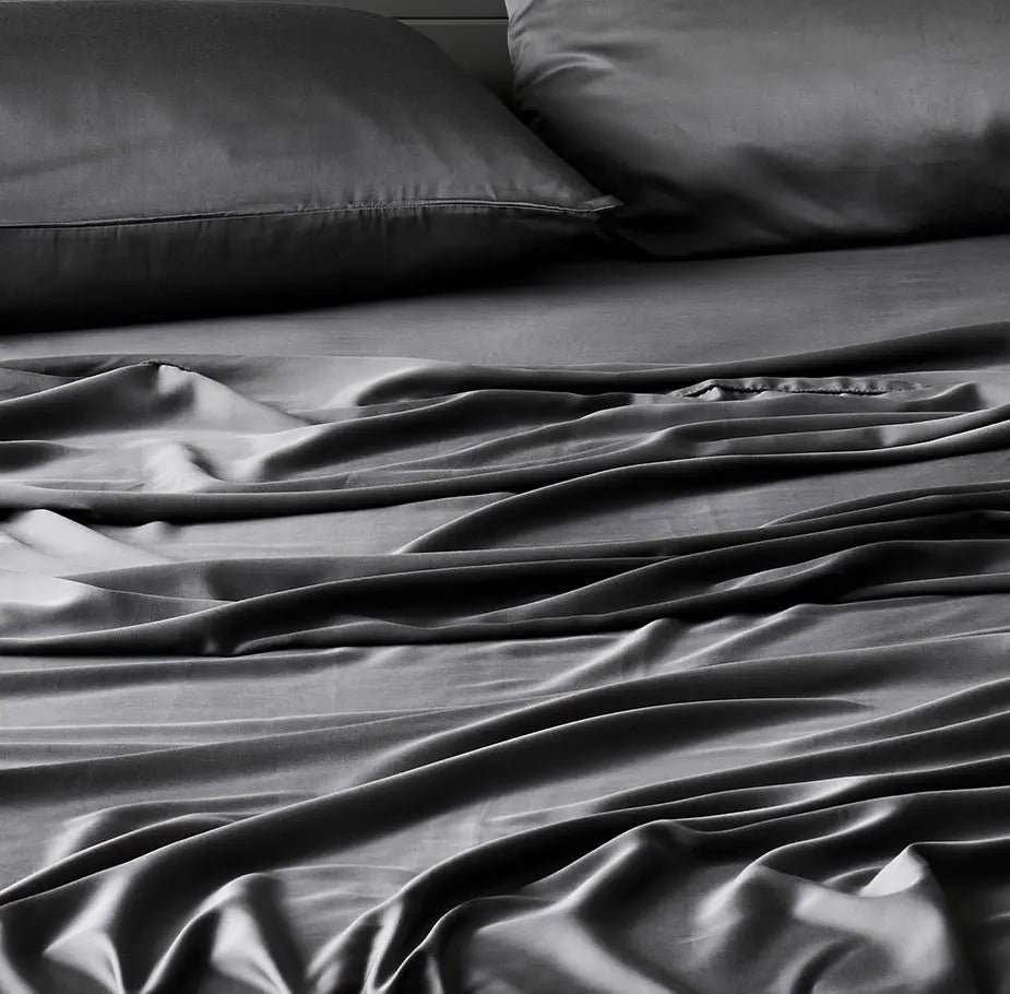 CleanBamboo® 100% Organic Bamboo Sheets Set - Queen Size 4-Piece Bed Sheet Set with Pillowcases - Soft & Breathable Bamboo Bedding for Cool Sleep - Perfect for Hot Sleepers & Eco-Friendly Homes