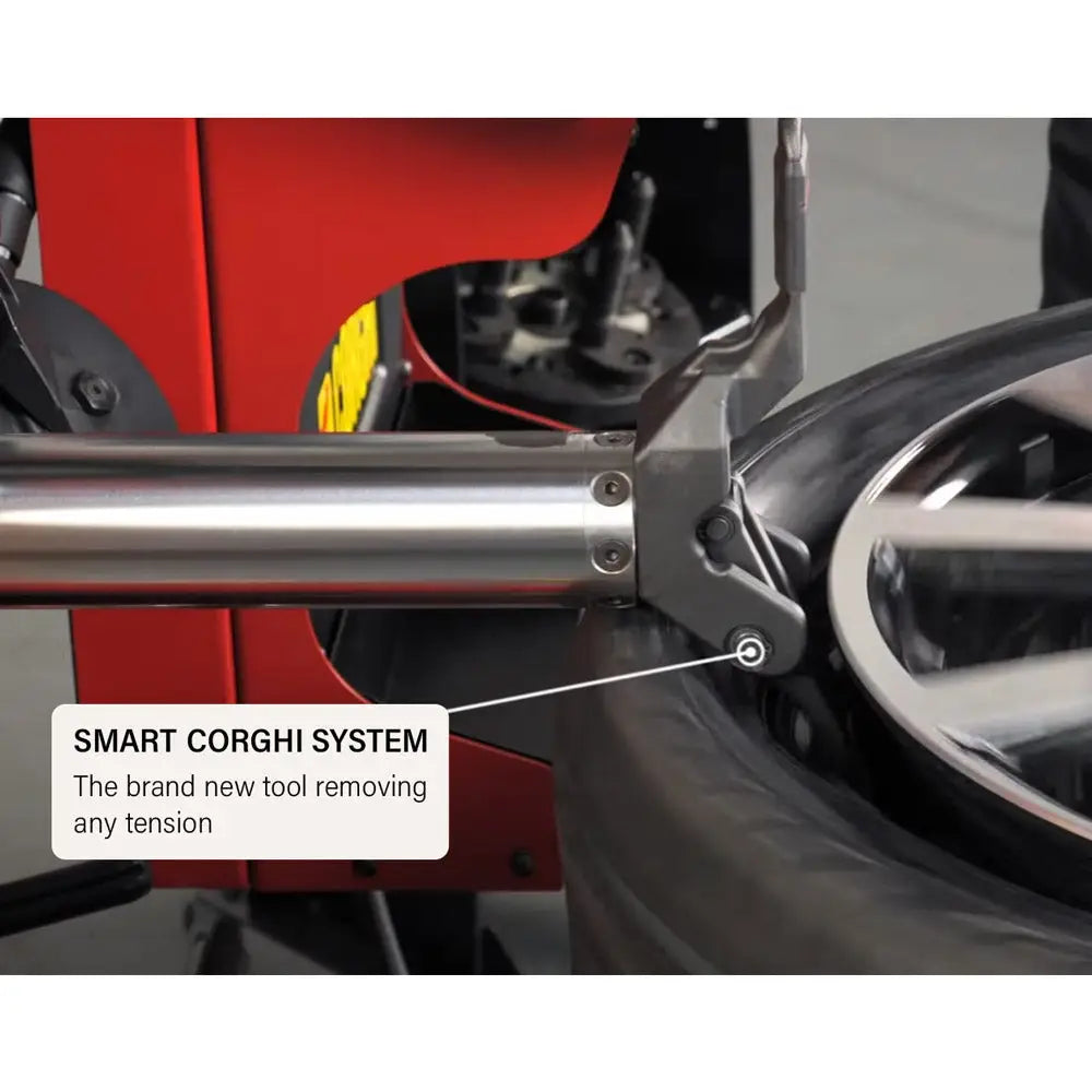 Corghi Master Force Hydraulic Tire Changer with Automatic Contactless Technology - Professional Wheel Service Equipment for Auto Repair Shops & Tire Stores