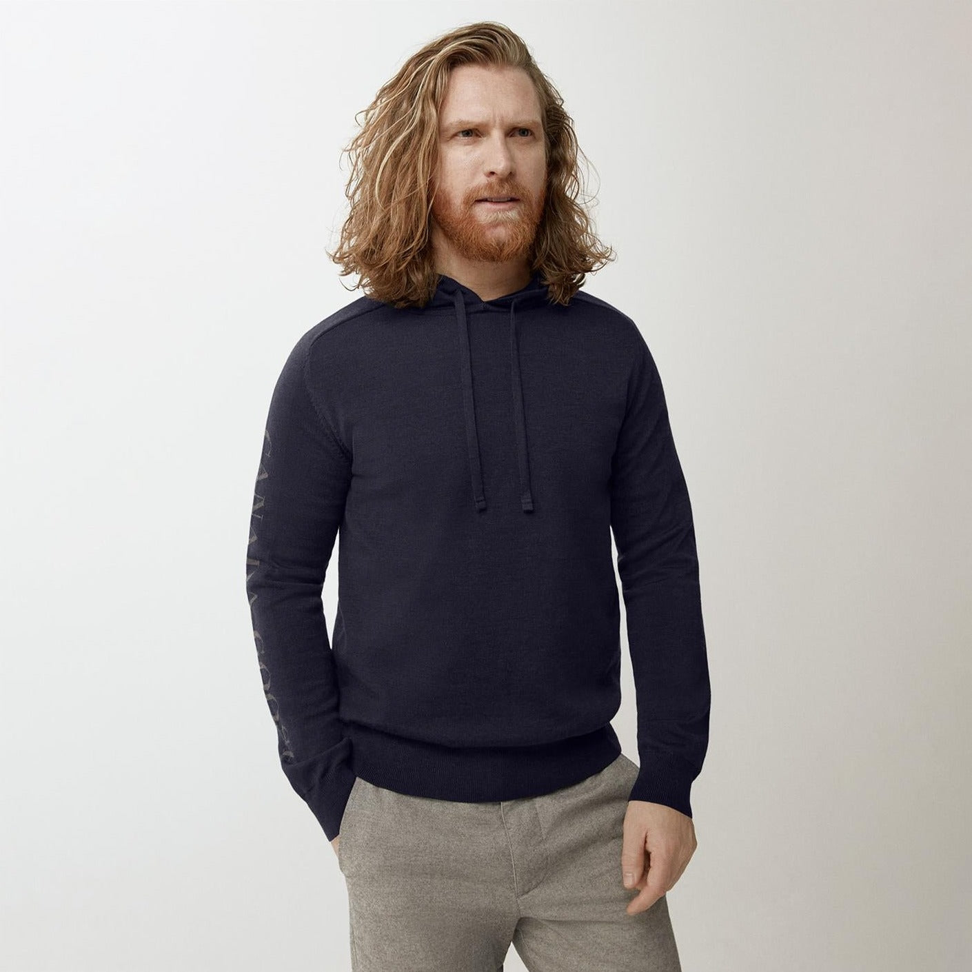 Canada Goose Welland Knit Hoodie - Premium Winter Pullover for Men & Women | Warm Fleece-Lined Sweatshirt with Hood | Perfect for Outdoor Activities, Skiing & Cold Weather