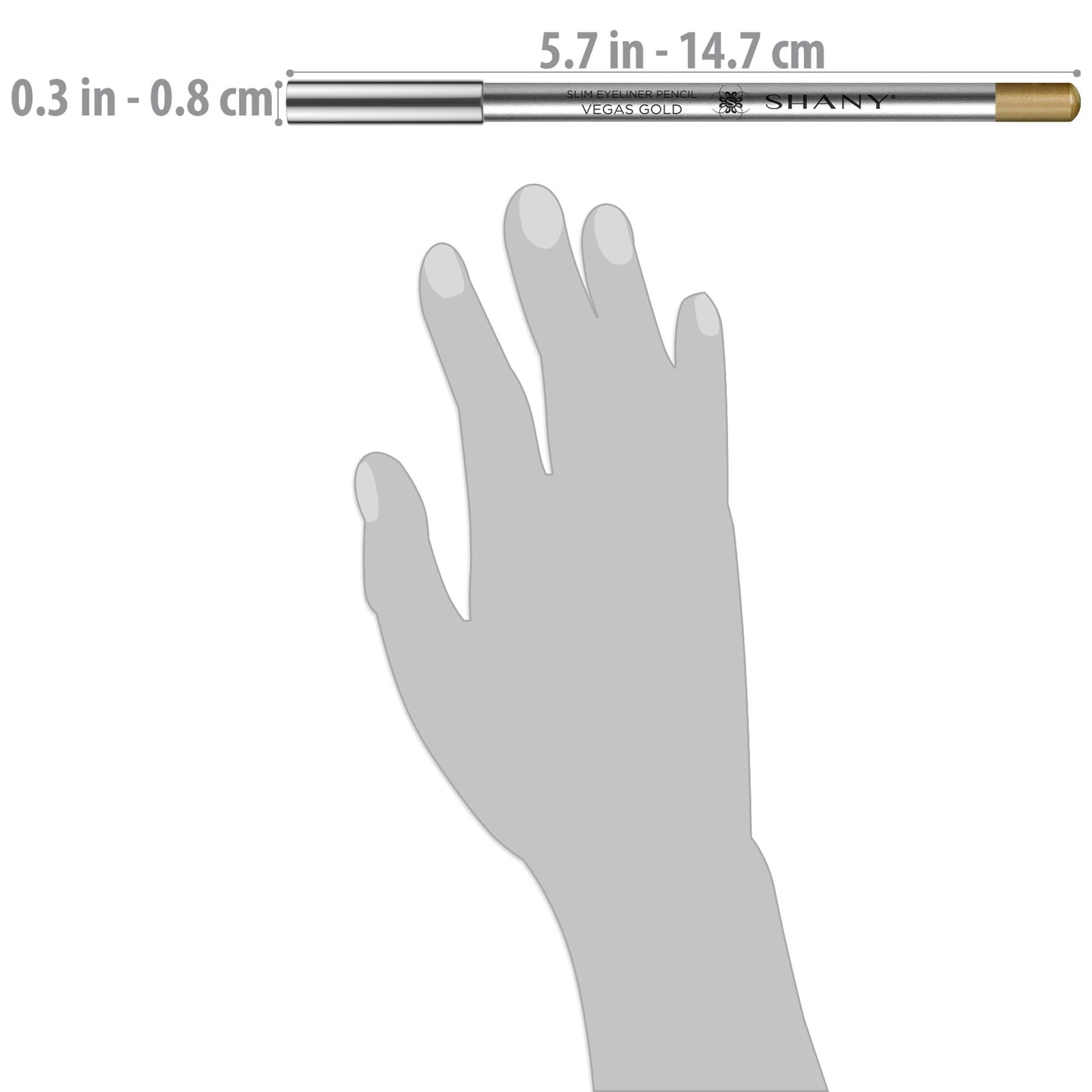 Waterproof Slim Eye Liner Pencil - Long Lasting Smudge Proof Eyeliner for Precise Definition | Perfect for Everyday Makeup & Special Occasions