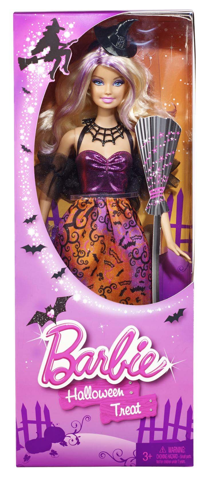 Barbie Mattel 2013 Halloween Doll - Collectible Fashion Doll with Spooky Costume | Perfect for Halloween Decorations, Costume Parties & Gift Giving