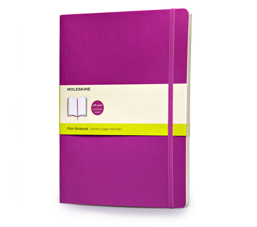 Premium Moleskine Colored Plain Notebook - Extra Large Soft Cover Journal for Artists, Writers & Professionals - Perfect for Sketching, Note-Taking & Creative Projects