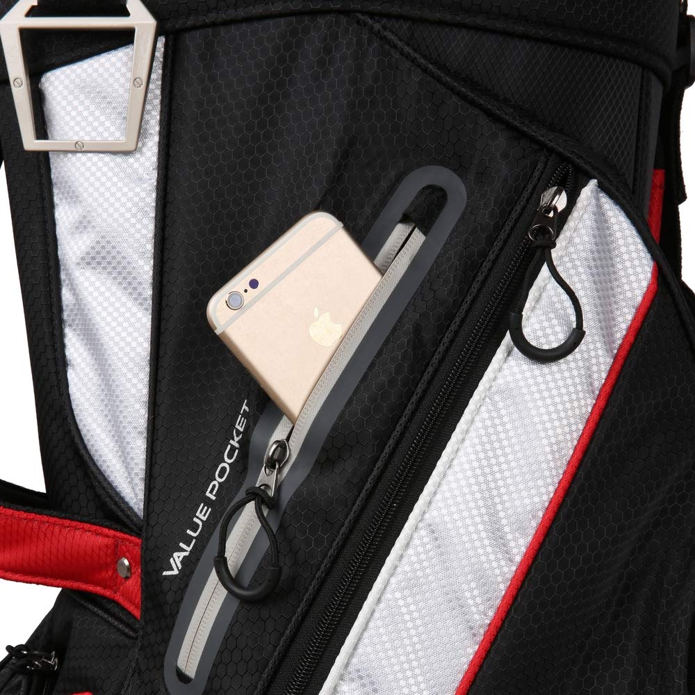 MacGregor Golf Tourney 2-in-1 Cart Bag with Removable Carry/Stand Bag - Lightweight Golf Bag for Men & Women - Perfect for Golf Carts & Walking Courses
