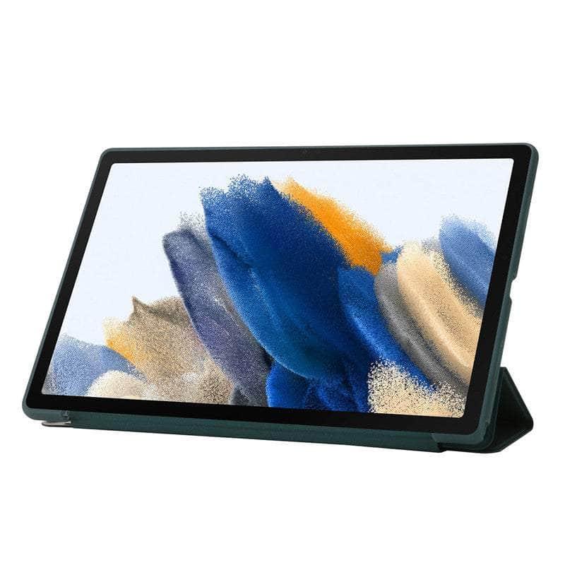 Samsung Galaxy Tab A8 10.5 Inch Tablet (2022 Model) with Multi-Angle Folding Stand Cover - Perfect for Work, Study, and Entertainment