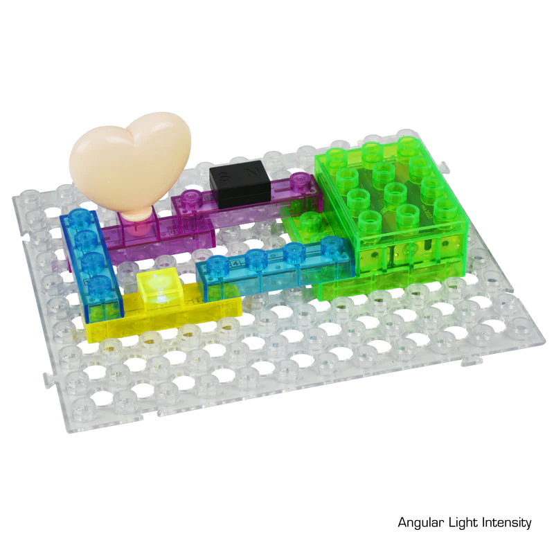 Circuit Blox™ BYO Fan Light Show Kit - 59 STEM Projects for Students | Science Experiments & DIY Electronics for Classroom & Home Learning