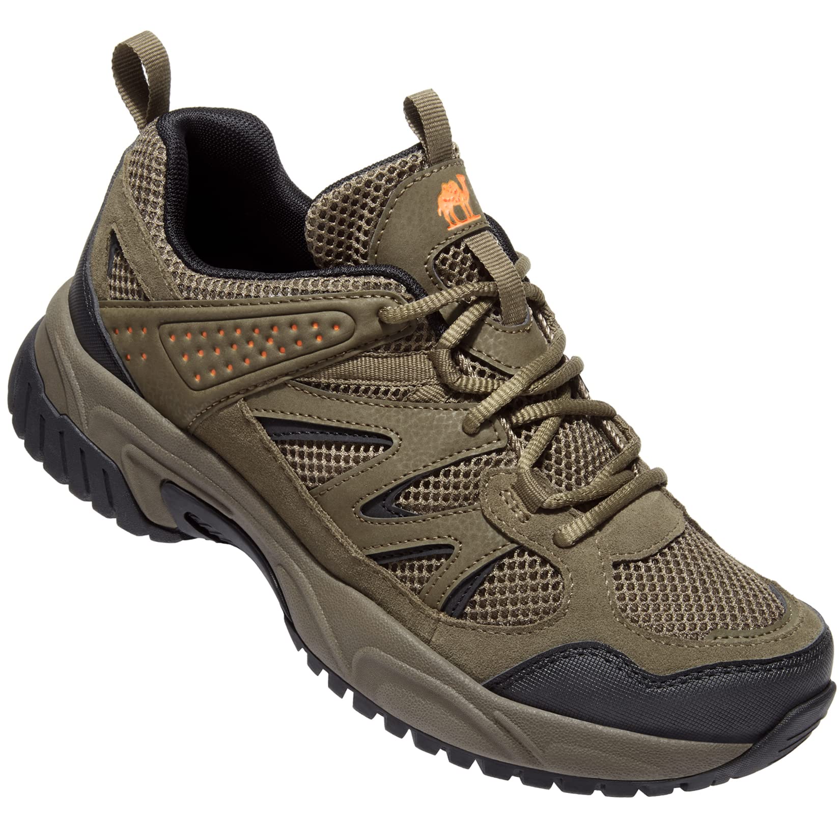 CAMELSPORTS Men's Lightweight Hiking Shoes - Non-Slip Breathable Sneakers for Outdoor Trekking, Trail Walking & Climbing - Perfect for Day Hikes, Mountain Trails & Camping Adventures
