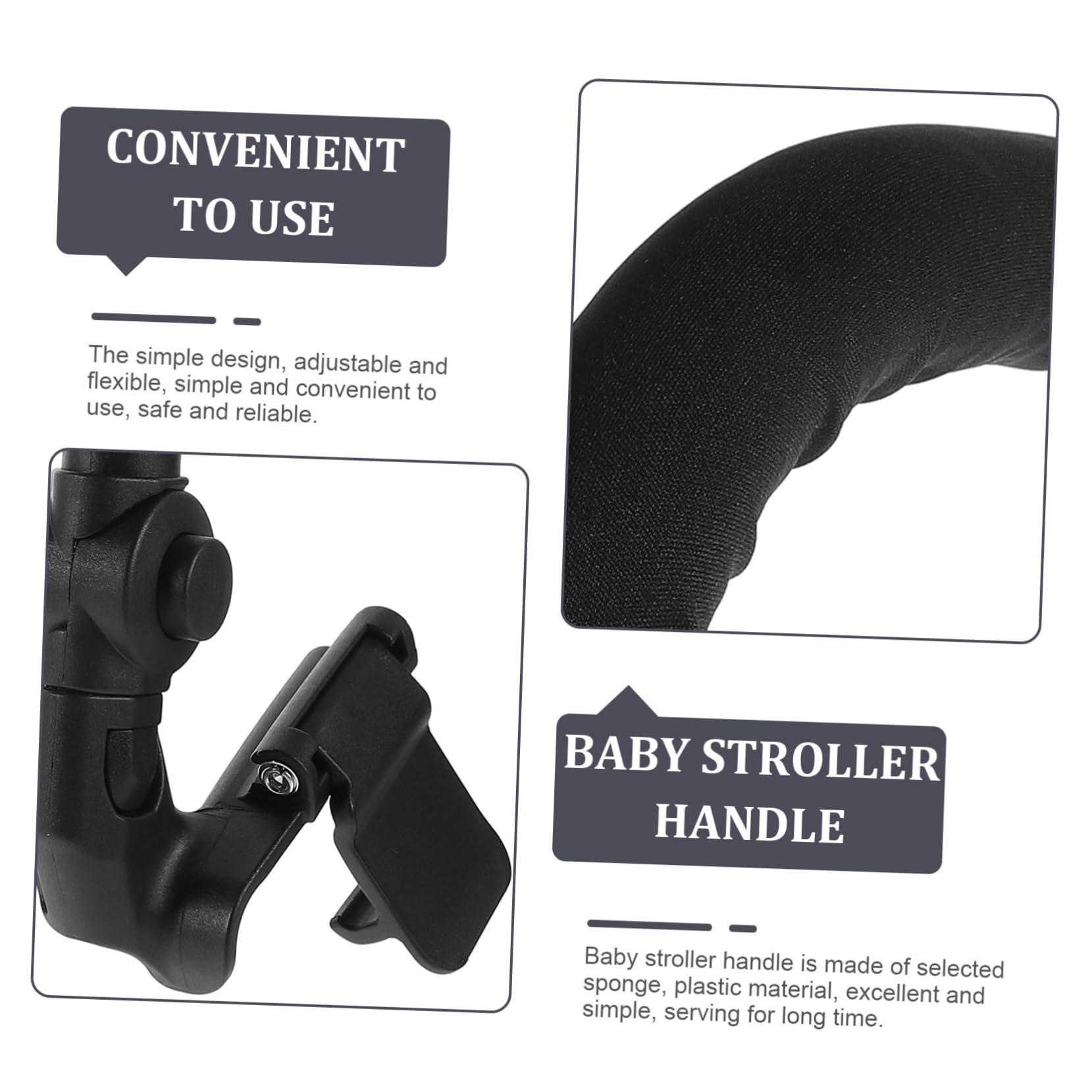 DOITOOL Baby Stroller Playpen - 5-Piece Replacement Playpen for Wheelchair Handlebars | Durable Infant Stroller Accessories | Perfect for Outdoor Walks, Shopping Trips & Daily Stroller Use