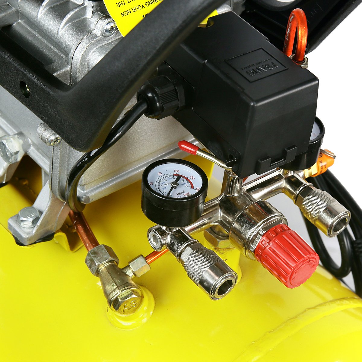 **Stark USA 10-Gallon Horizontal Air Compressor – 3.5 HP Quiet & Powerful for Auto Repair, Tire Inflation, Woodworking, Spray Painting – Ideal for Home Garage, Workshops & DIY Projects**