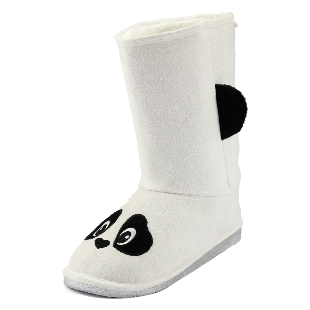 The Doll Maker Animal Boots - Warm Faux Fur Lined Winter Boots for Women & Girls | Cozy Snow Boots for Outdoor, Hiking & Casual Wear