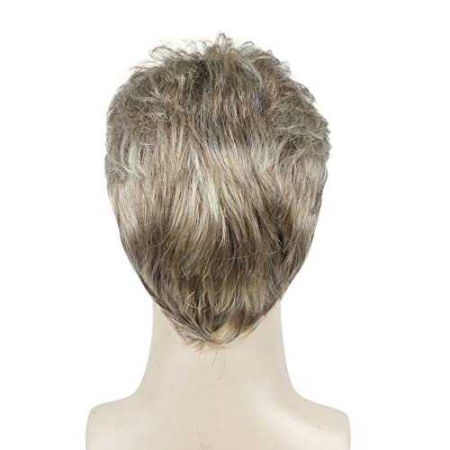 Short Straight Synthetic Men's Wig - Natural Look & Comfortable Fit for Cosplay, Costumes & Daily Wear
