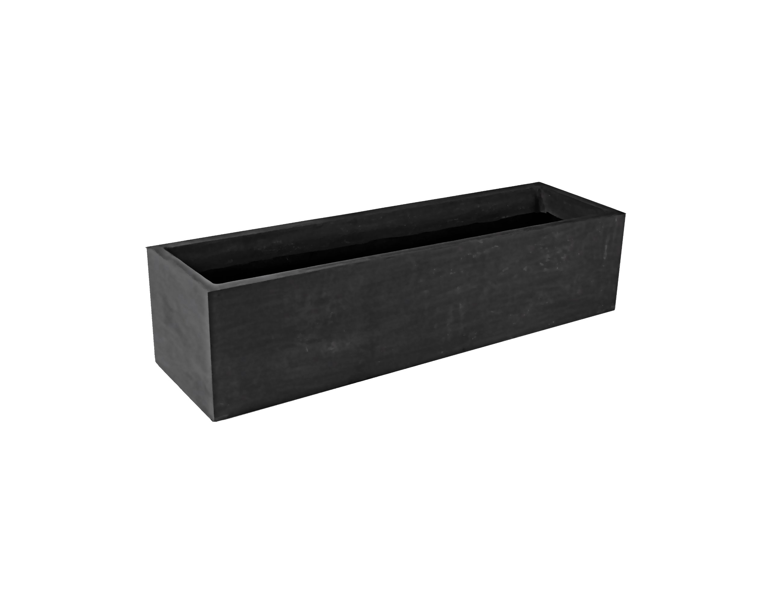 Amedeo Design 2513-89B Black Modular Planter - 24x18x15 Inch Indoor/Outdoor Garden Planter Box for Home, Patio, and Office Decor