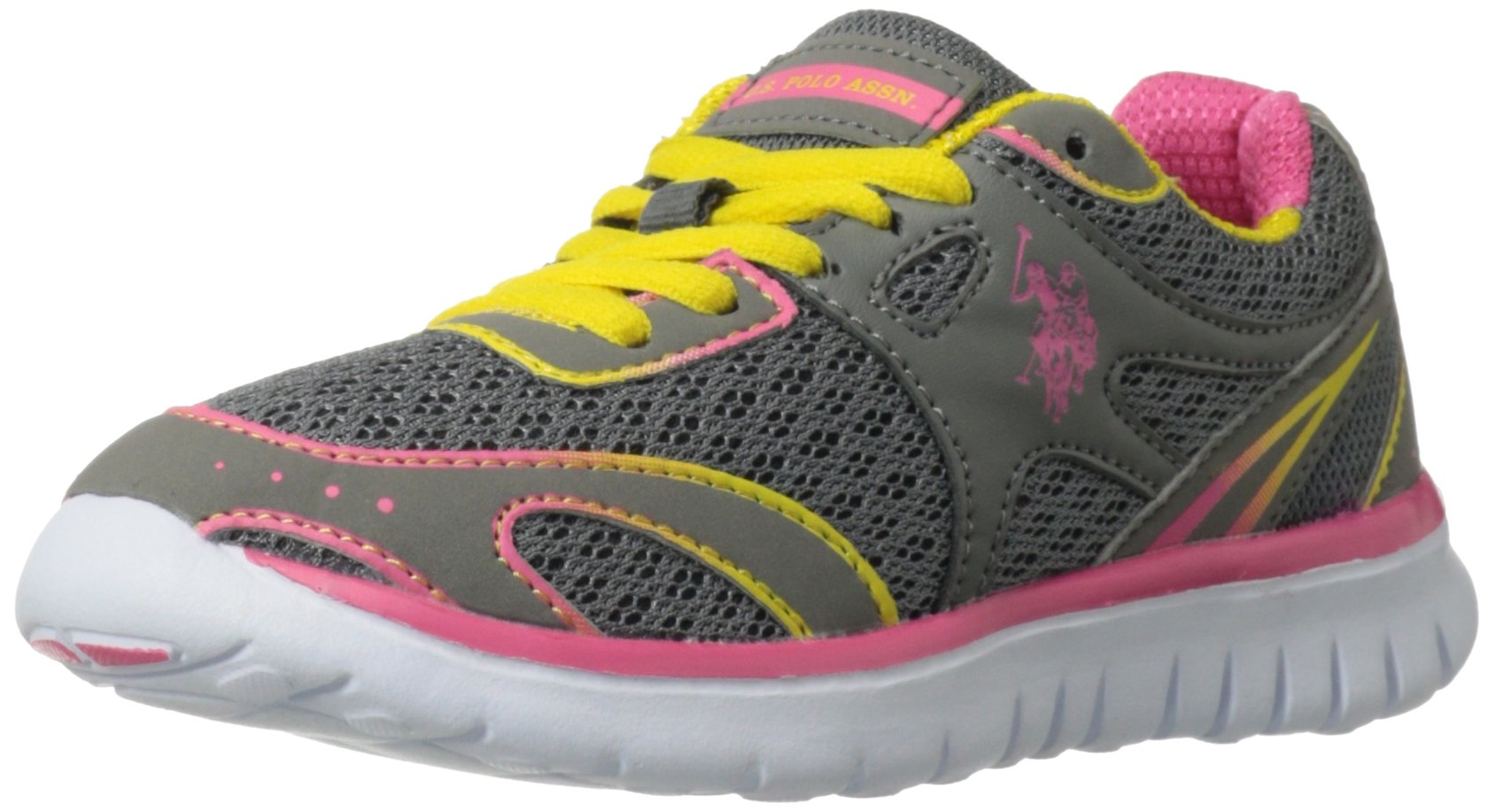 U.S. Polo Assn. Radiant Running Shoes for Kids - Lightweight Athletic Sneakers for Boys & Girls - Perfect for School, Sports & Outdoor Play