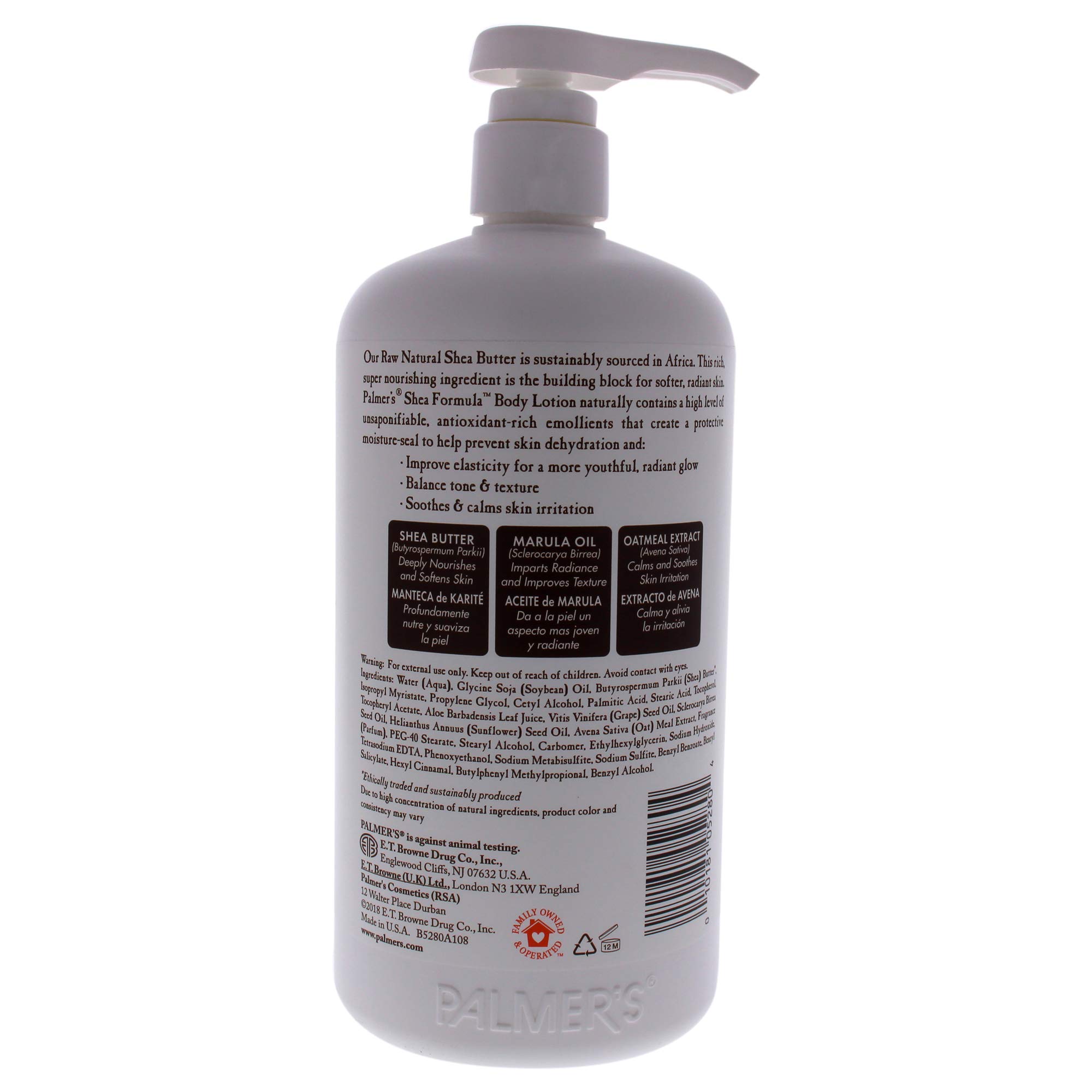 Palmer's Shea Formula Raw Shea Body Lotion & Balm for Dry Skin - Deep Moisturizing & Nourishing | Perfect for Daily Hydration & Winter Skin Care