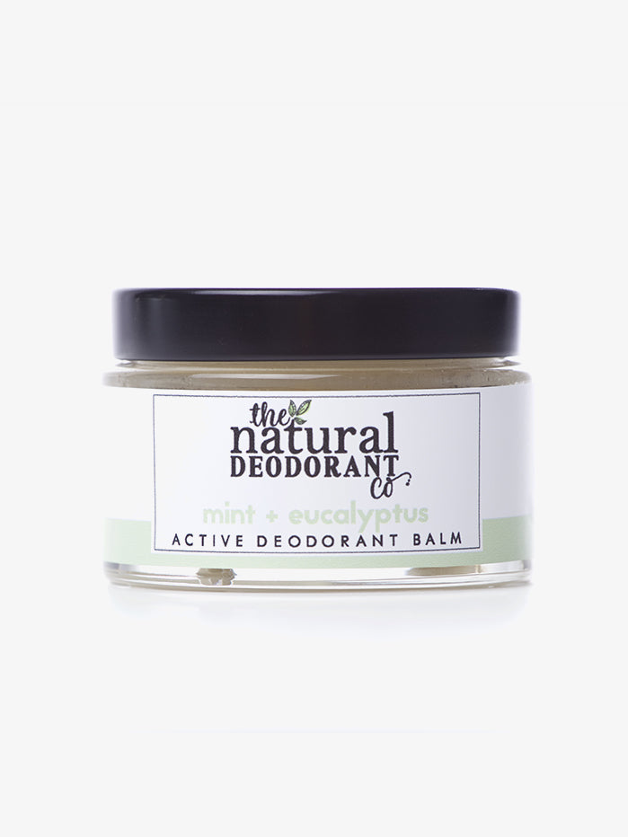 Natural Deodorant for Women & Men - 55g Organic Active Deodorant Balm with Mint & Eucalyptus - All-Day Odor Protection for Sensitive Skin - Perfect for Gym, Work & Daily Use