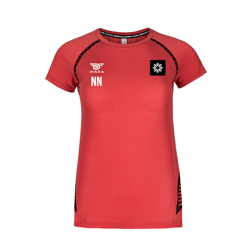 Miami International Academy Clarita Jersey Watermelon Red - Perfect for Summer Fashion, Beach Outfits, and Casual Wear