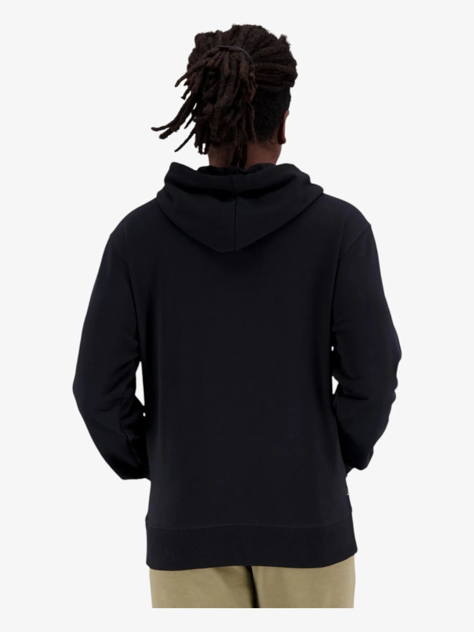 New Balance Essential Reimagined Rustico Black Hoodie - Men's Casual Pullover Sweatshirt for Gym, Running & Streetwear Fashion