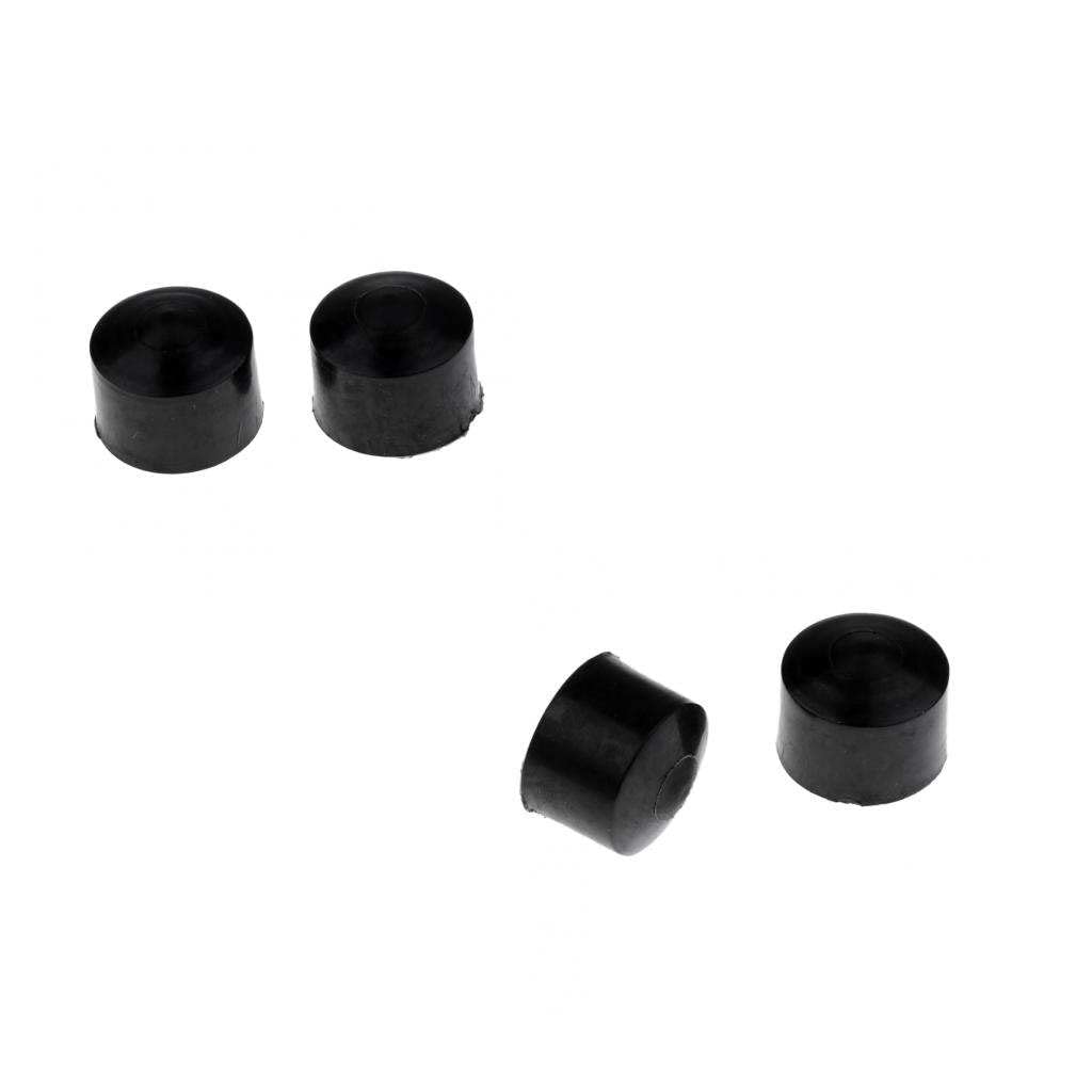 Simhoa 4 Pcs Skateboard Truck Bushings - Durable Rubber Longboard Replacement Cups (3 Diameter Sizes) for Smooth Ride & Stability - Perfect for Cruising, Downhill & Street Skateboarding