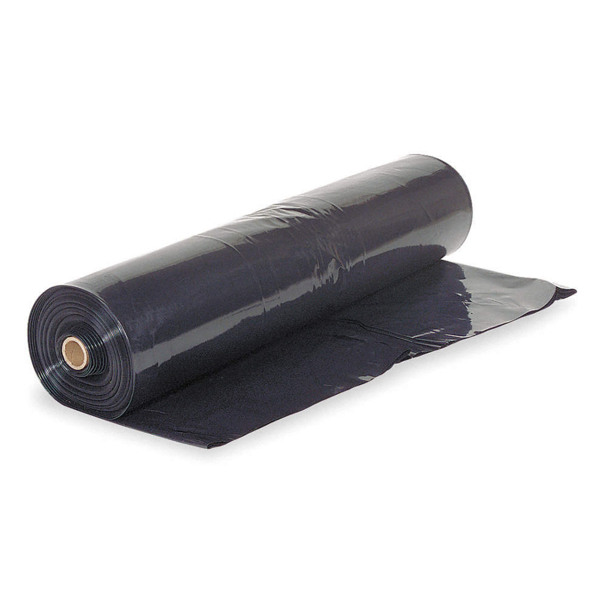 Farm Plastic Supply - 2 Mil Black Plastic Sheeting (32' x 100') - Polyethylene Vapor Barrier, Painters Tarp, Lightweight Plastic Roll - Ideal for Construction, Gardening, and Moisture Protection
