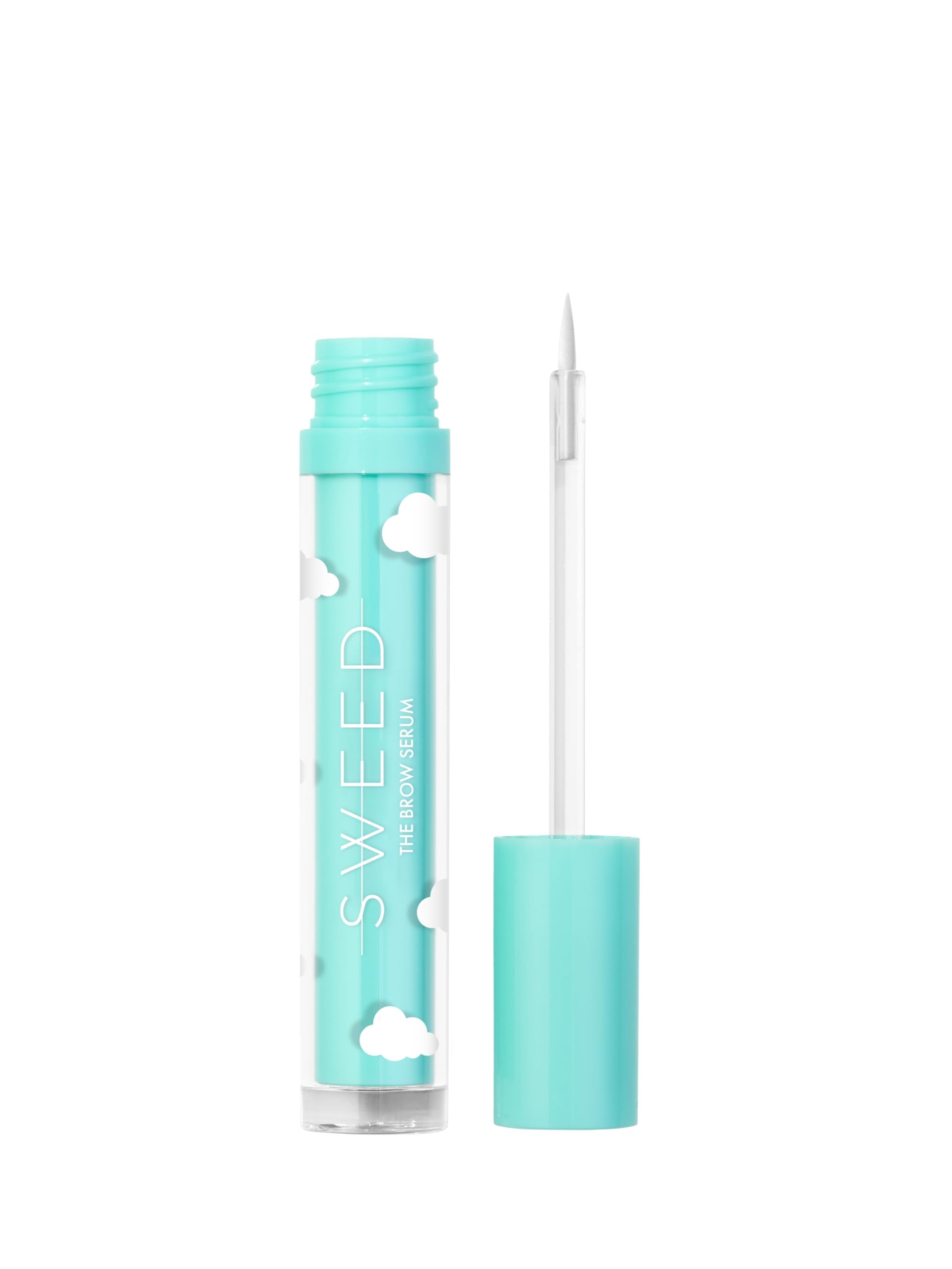 SWEED Brow Growth Serum with Peptides, Biotin & Keratin - Vegan, Cruelty-Free & Clean Beauty Formula (0.10 fl oz | 3 ml) - Enhance Eyebrow Thickness for Natural Fuller Brows - Perfect for Daily Eyebrow Care & Styling
