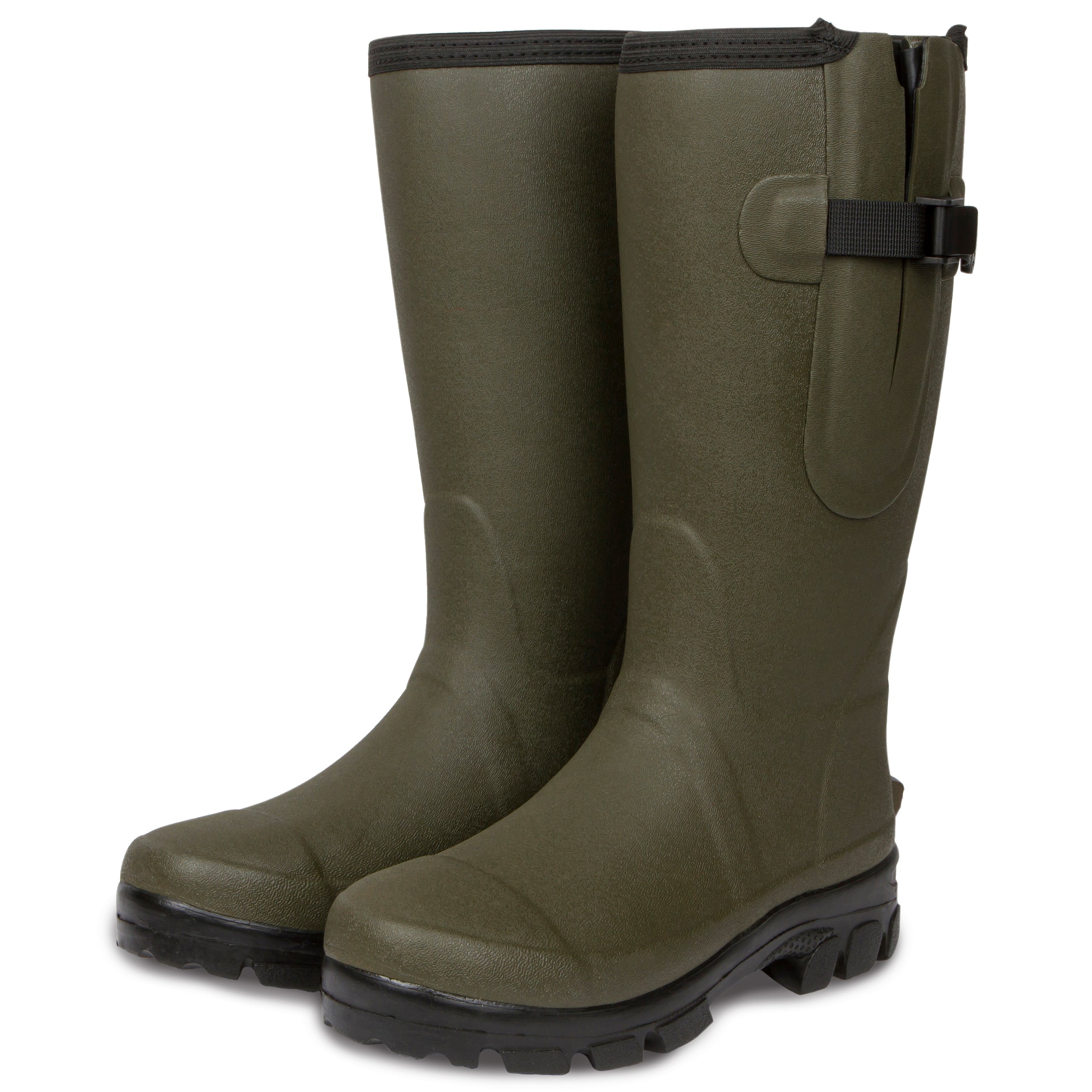 Women's Helton Neoprene Lined Waterproof Wellington Boots for Rain, Snow & Outdoor Activities - Gardening, Hiking & Farm Work