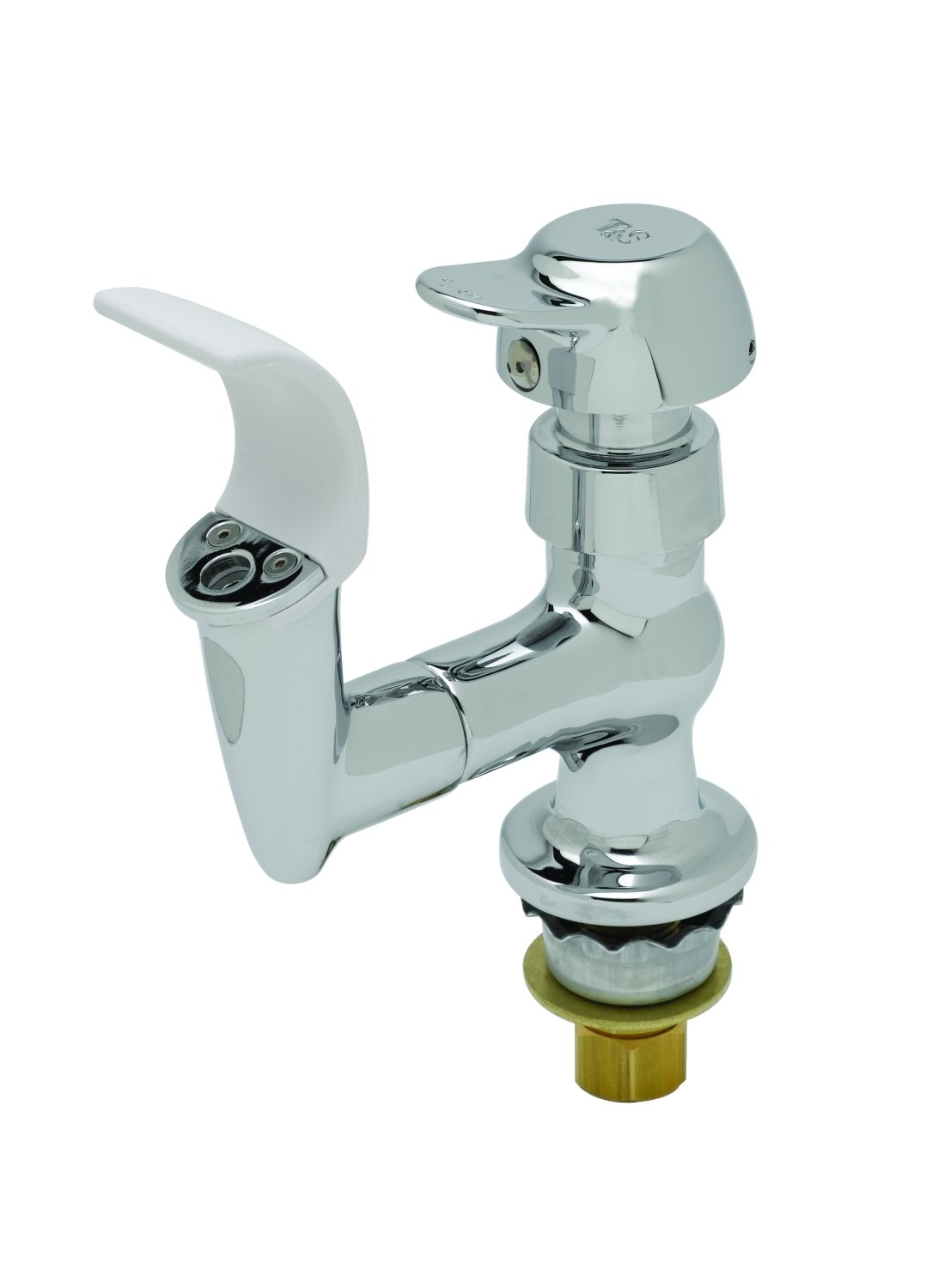 T&S Brass B-2360-01-PA Pivot Action Metering Bubbler with 1/2-Inch NPSM Male Shank - Ideal for Commercial Sinks, Restaurants, and Food Service Applications