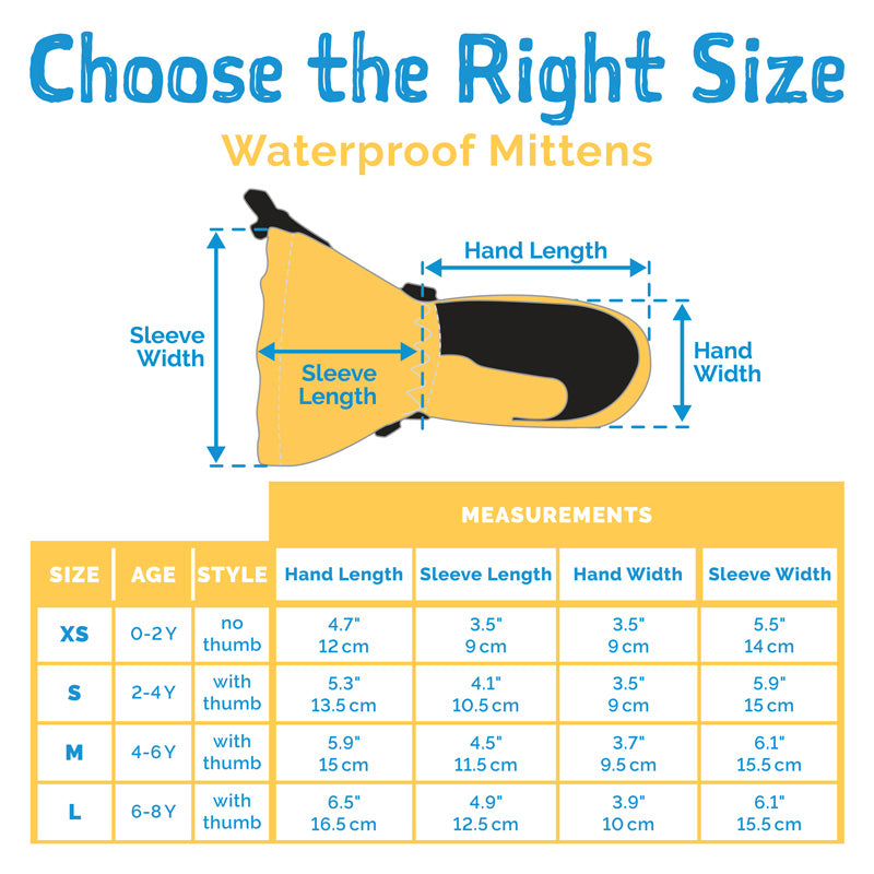 Jan & Jul Waterproof Winter Mittens for Kids - Warm & Durable Cold Weather Gloves for Toddlers & Children - Perfect for Snow Play, Skiing, and Outdoor Adventures