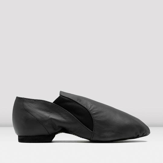 Bloch Men's Black Elasta Jazz Booties - Comfortable Dance Shoes for Jazz, Ballet & Performance - Perfect for Dance Classes, Performances & Practice