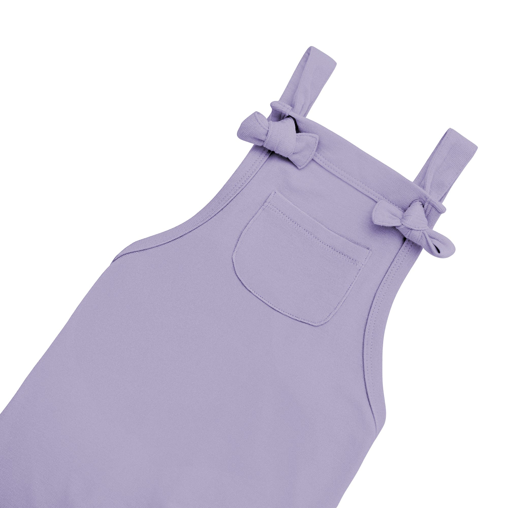 Organic Bamboo Jersey Overalls for Women - Soft & Comfortable Taro Purple Jumpsuit - Perfect for Casual Wear, Maternity, and Loungewear